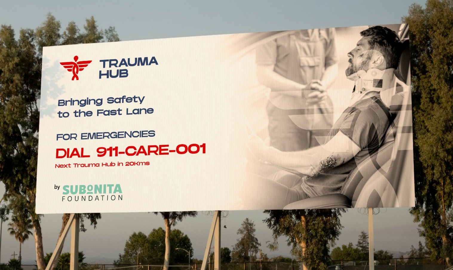Bringing Safety to the Fast Lane: Trauma Hub Highway Billboard Rollout